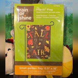Rain Or Shine Fall Garden Flag
